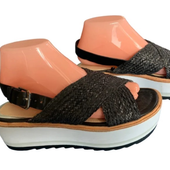 Zara braided sandals Woman size 8.5 - Picture 5 of 9